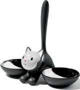 Alessi Tigrito Cat Bowl - Black