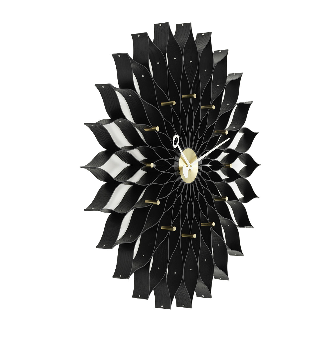Vitra Sunflower Clock Birch by Nelson