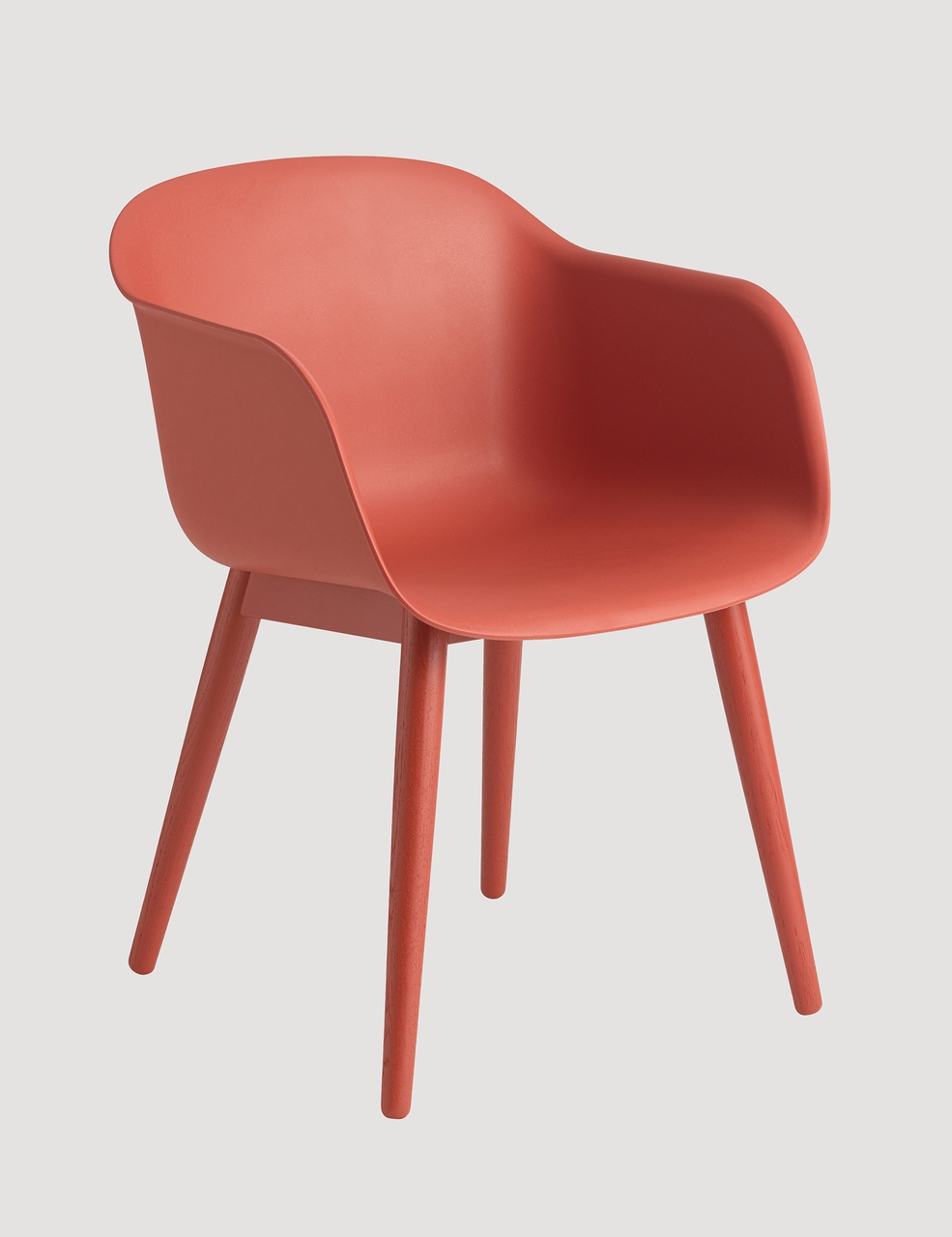 Muuto Fiber Armchair Wood Base