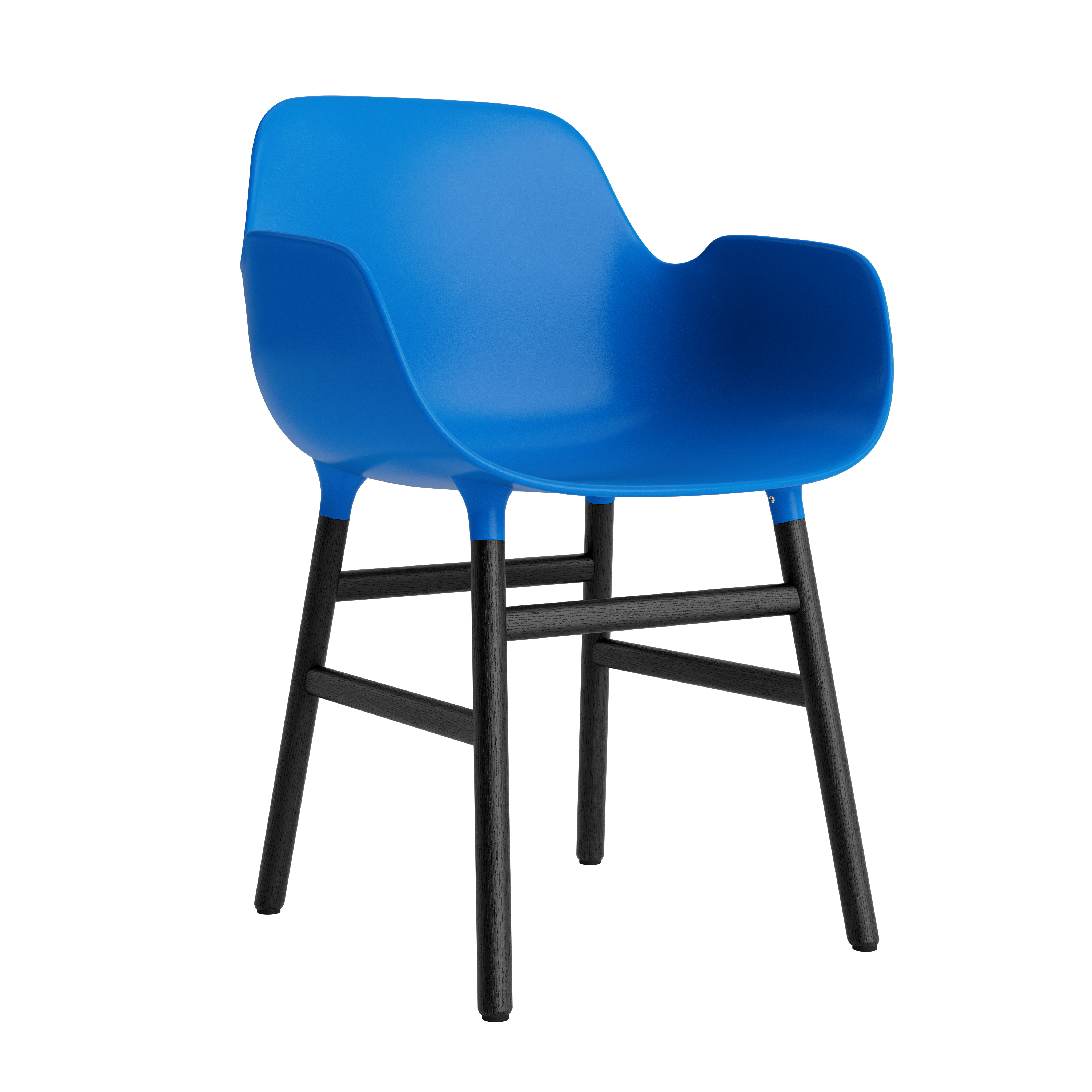 Normann Copenhagen Form Armchair - Black Oak