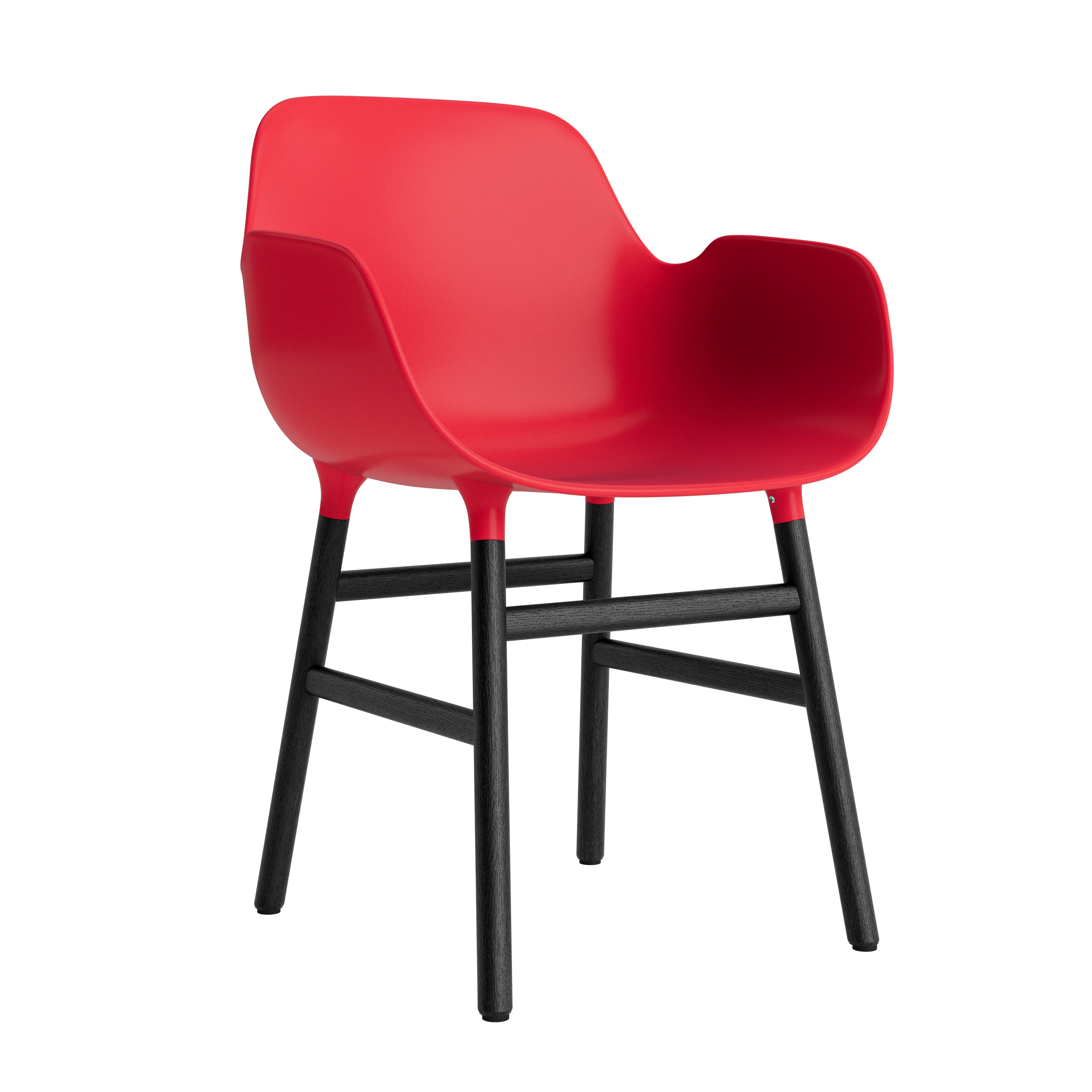 Normann Copenhagen Form Armchair - Black Oak