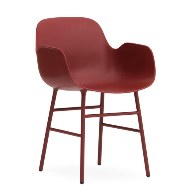 Normann Copenhagen Form Armchair Steel Base