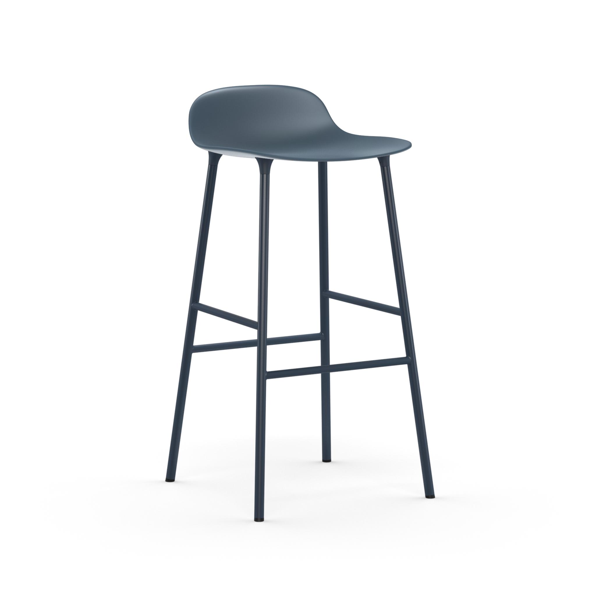 Normann Copenhagen Form 75cm Barstool - Steel