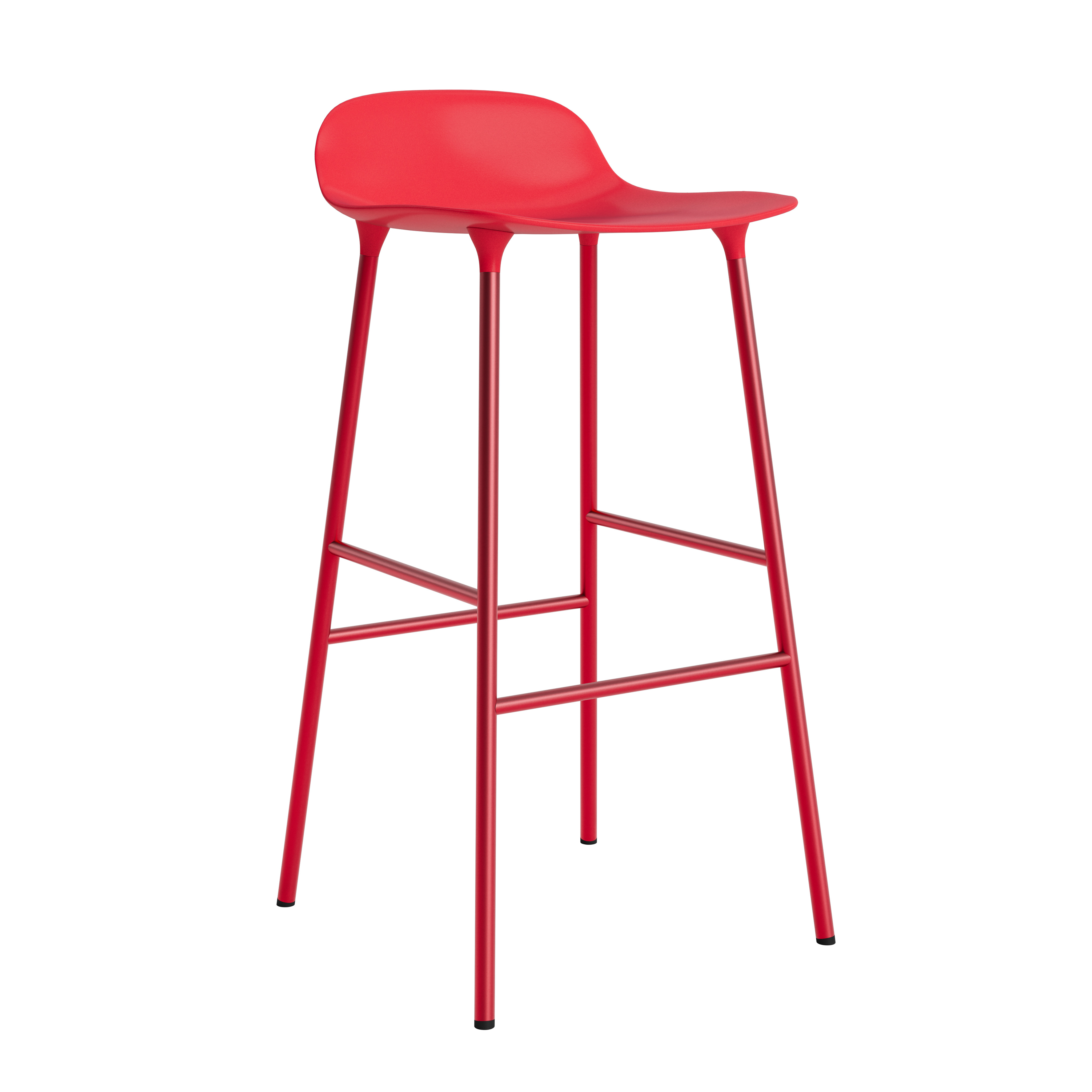 Normann Copenhagen Form 75cm Barstool - Steel
