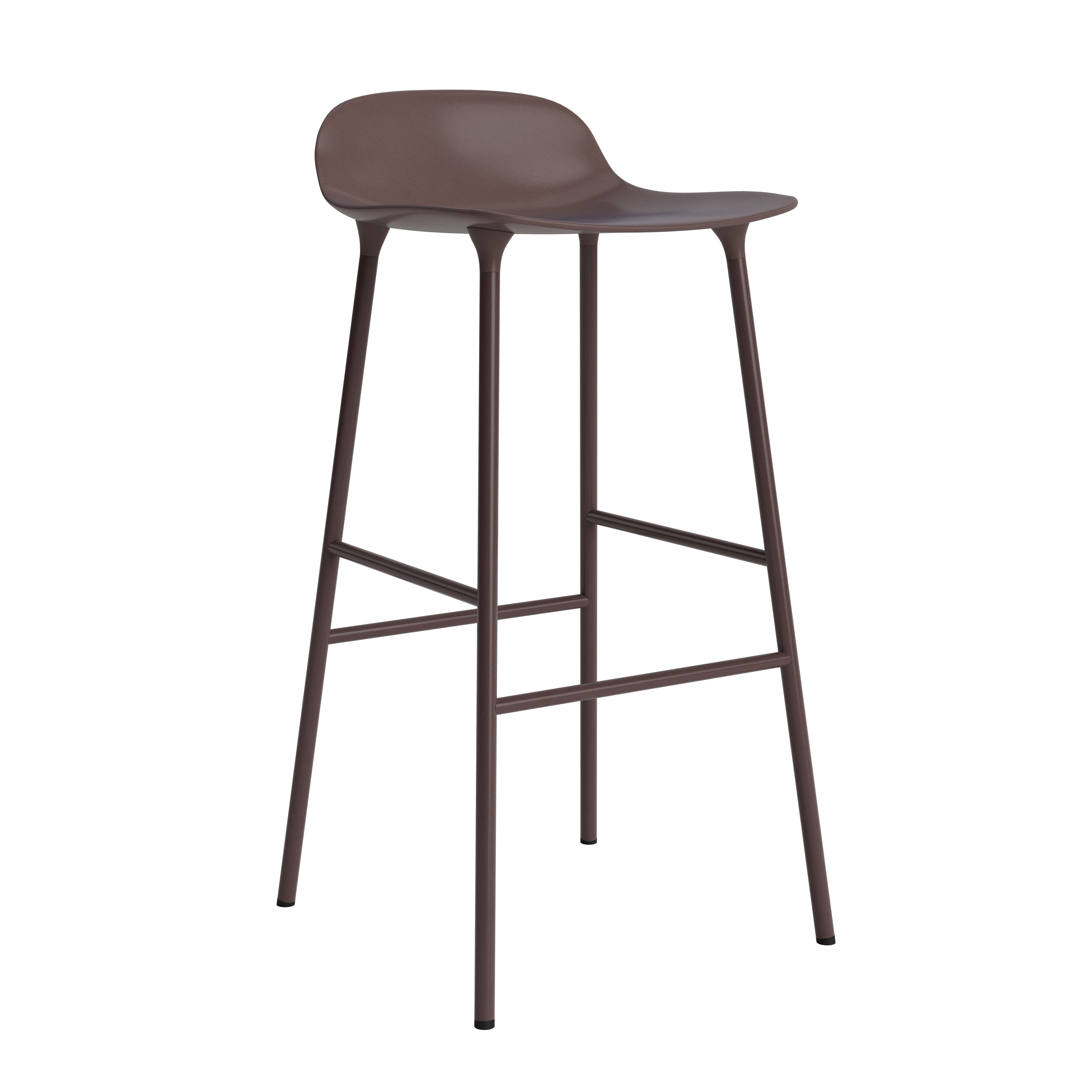 Normann Copenhagen Form 75cm Barstool - Steel