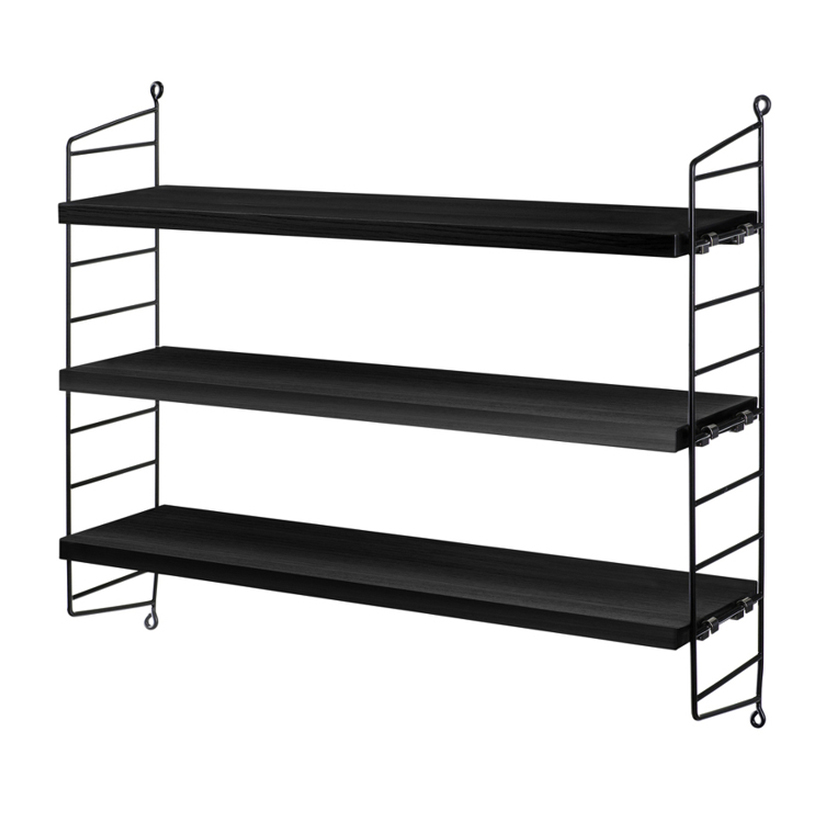 String Pocket Black Stained Ash/Black