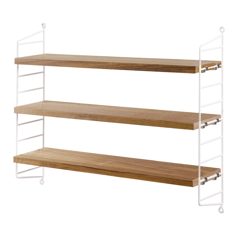 String Pocket Oak/White