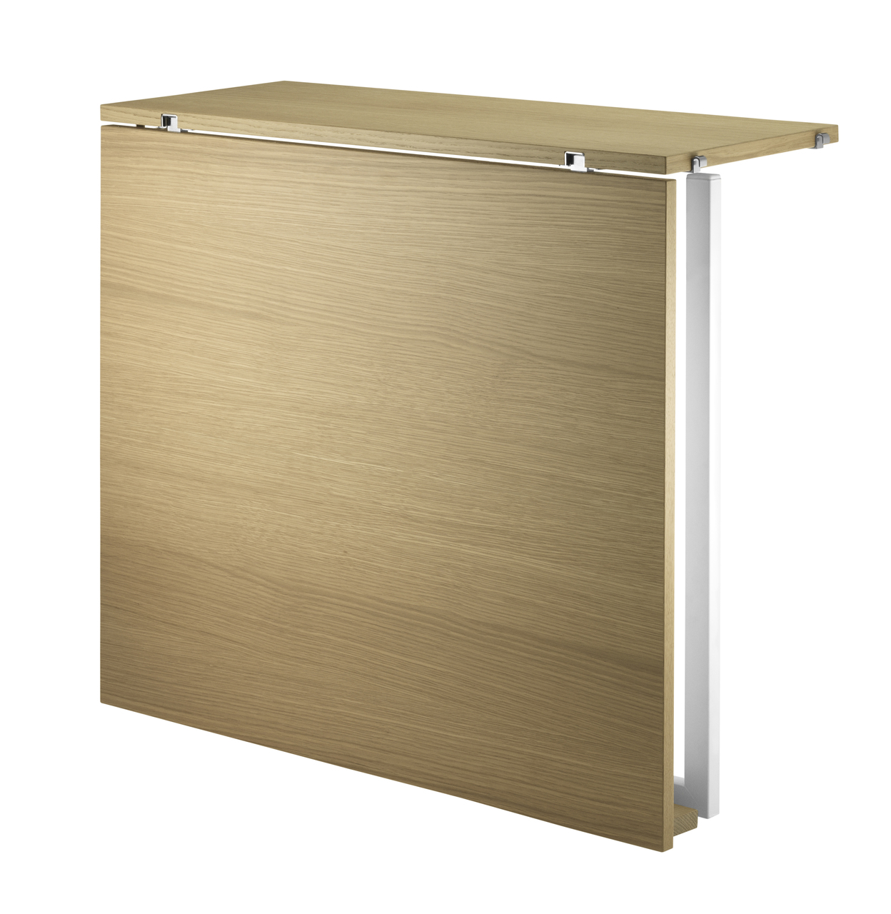 String System Folding Table - Oak/White