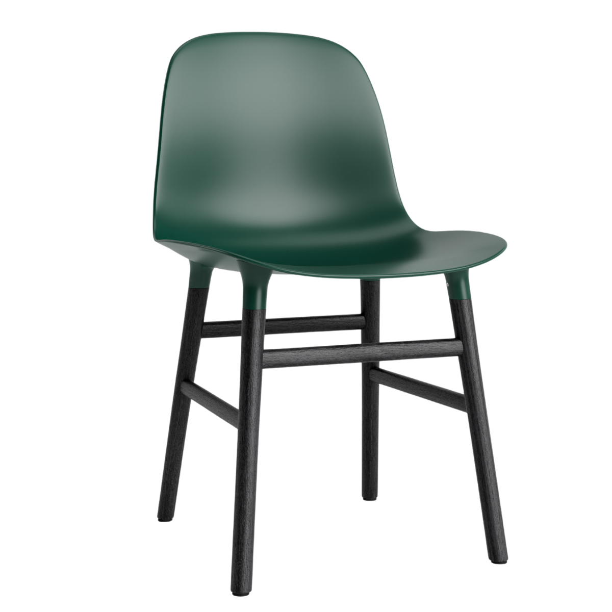 Normann Copenhagen Form Chair - Black Oak