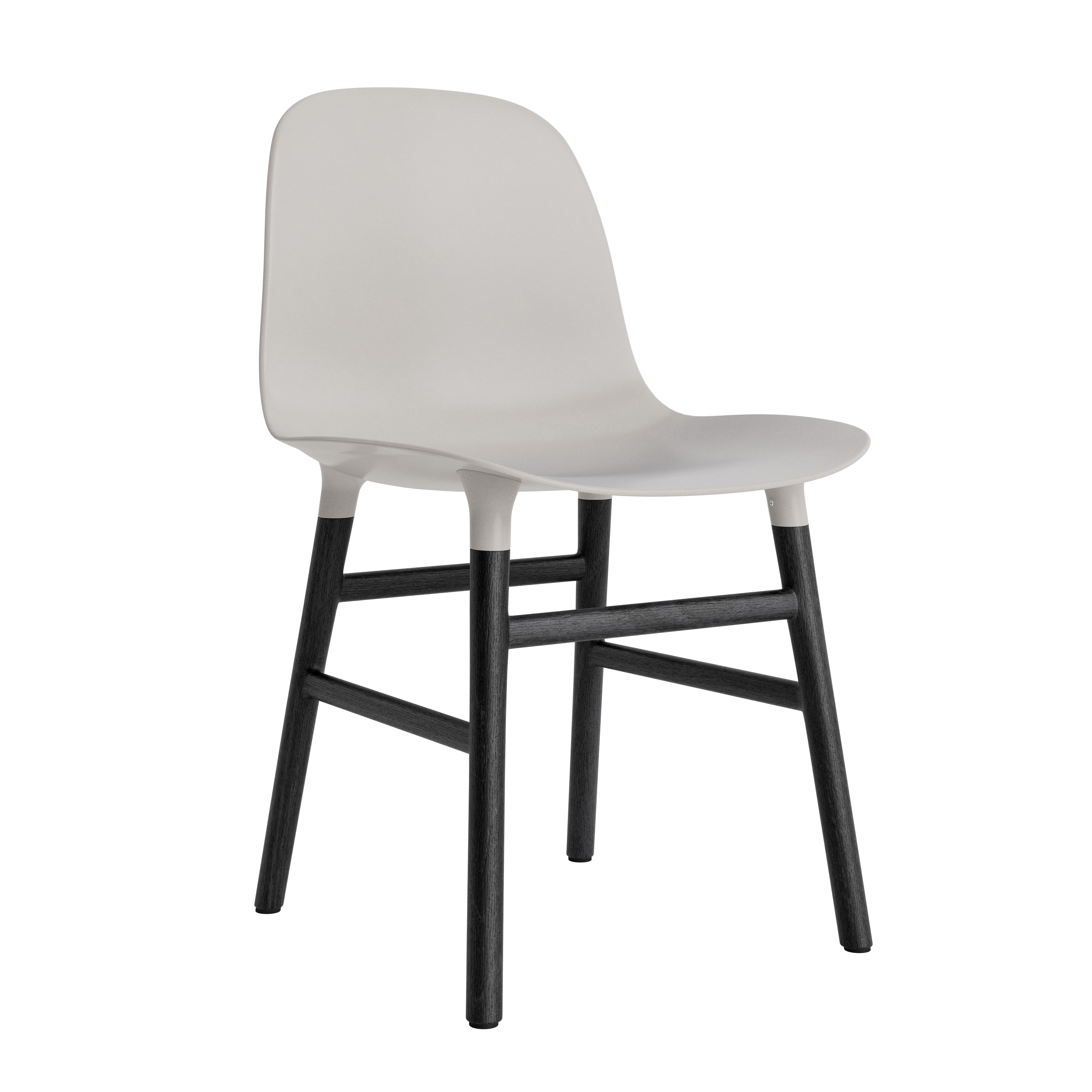 Normann Copenhagen Form Chair - Black Oak