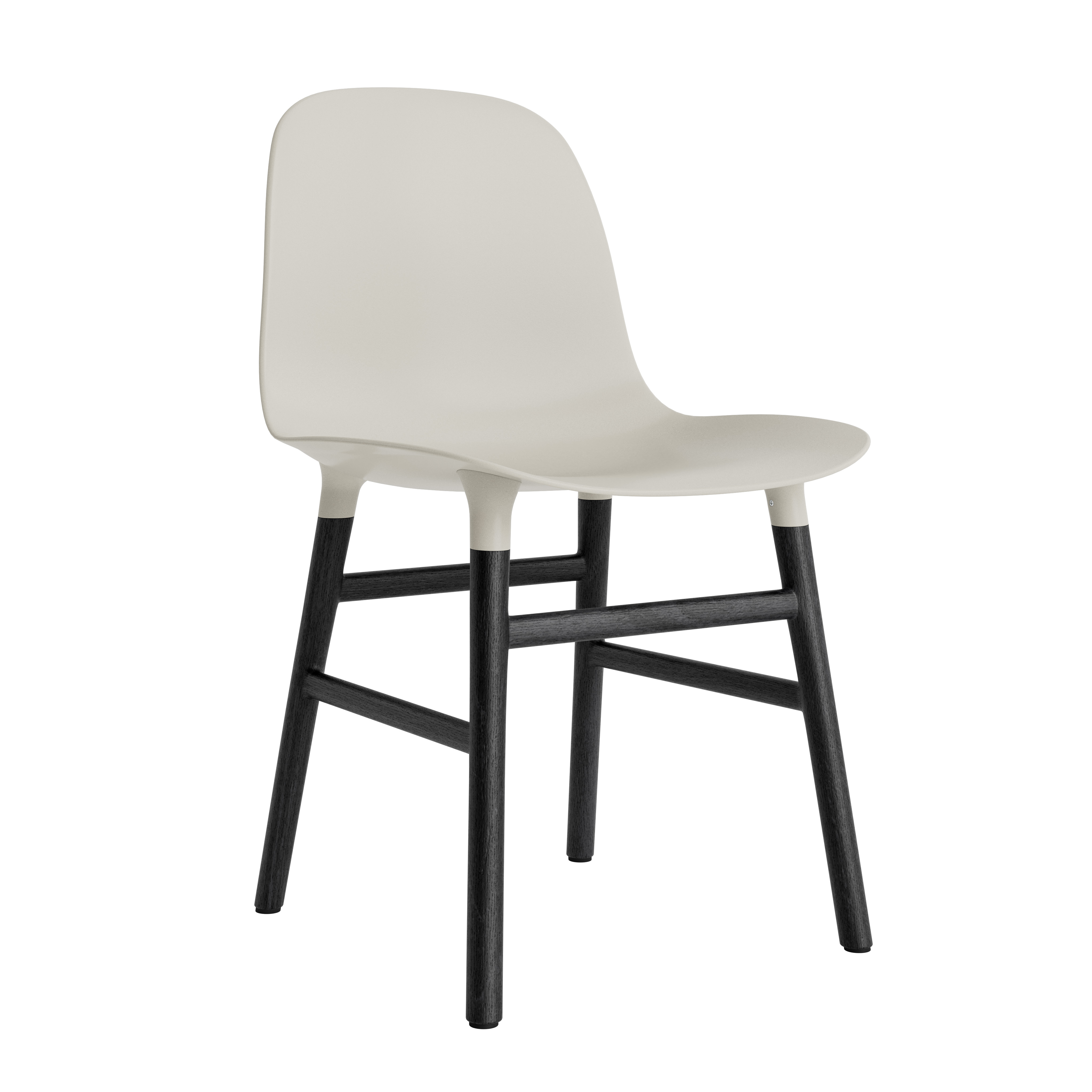 Normann Copenhagen Form Chair - Black Oak