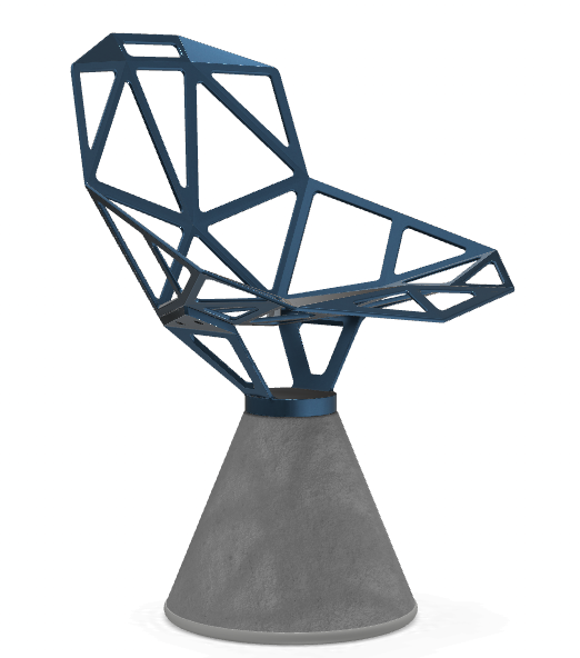 Magis Chair One Concrete Base