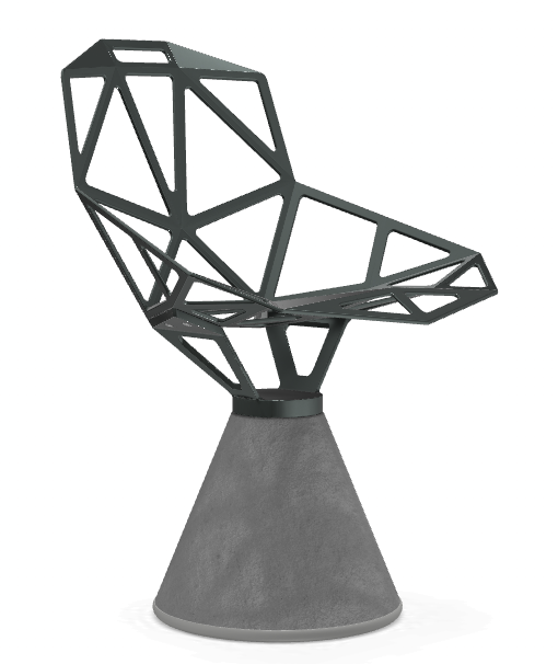 Magis Chair One Concrete Base
