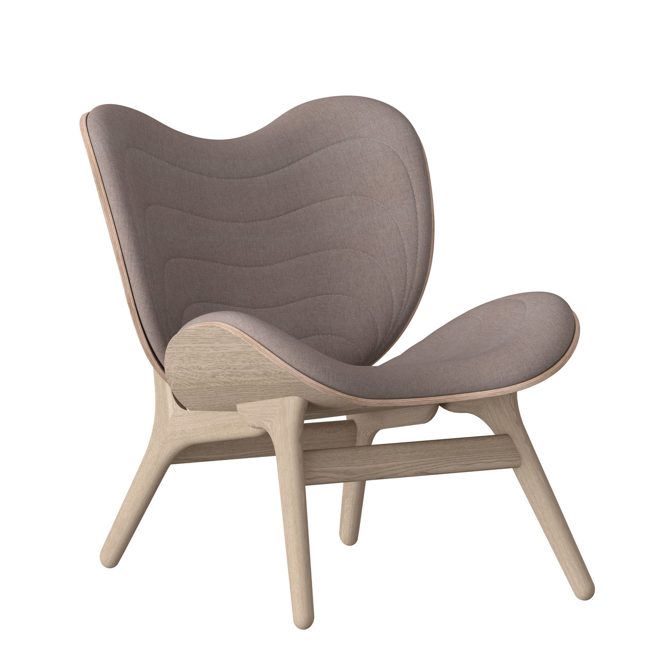 Umage A Conversation Piece Armchair Dusty Rose and Oak