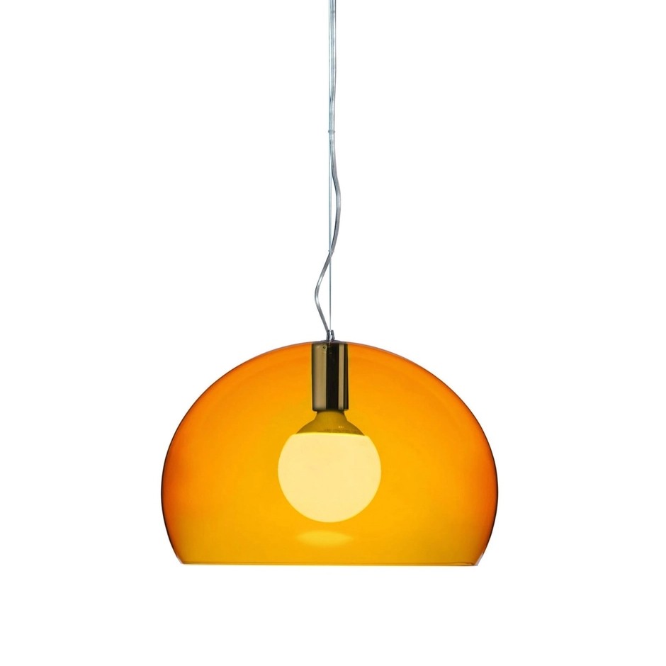 Kartell Small FL/Y Pendant Light - Transparent
