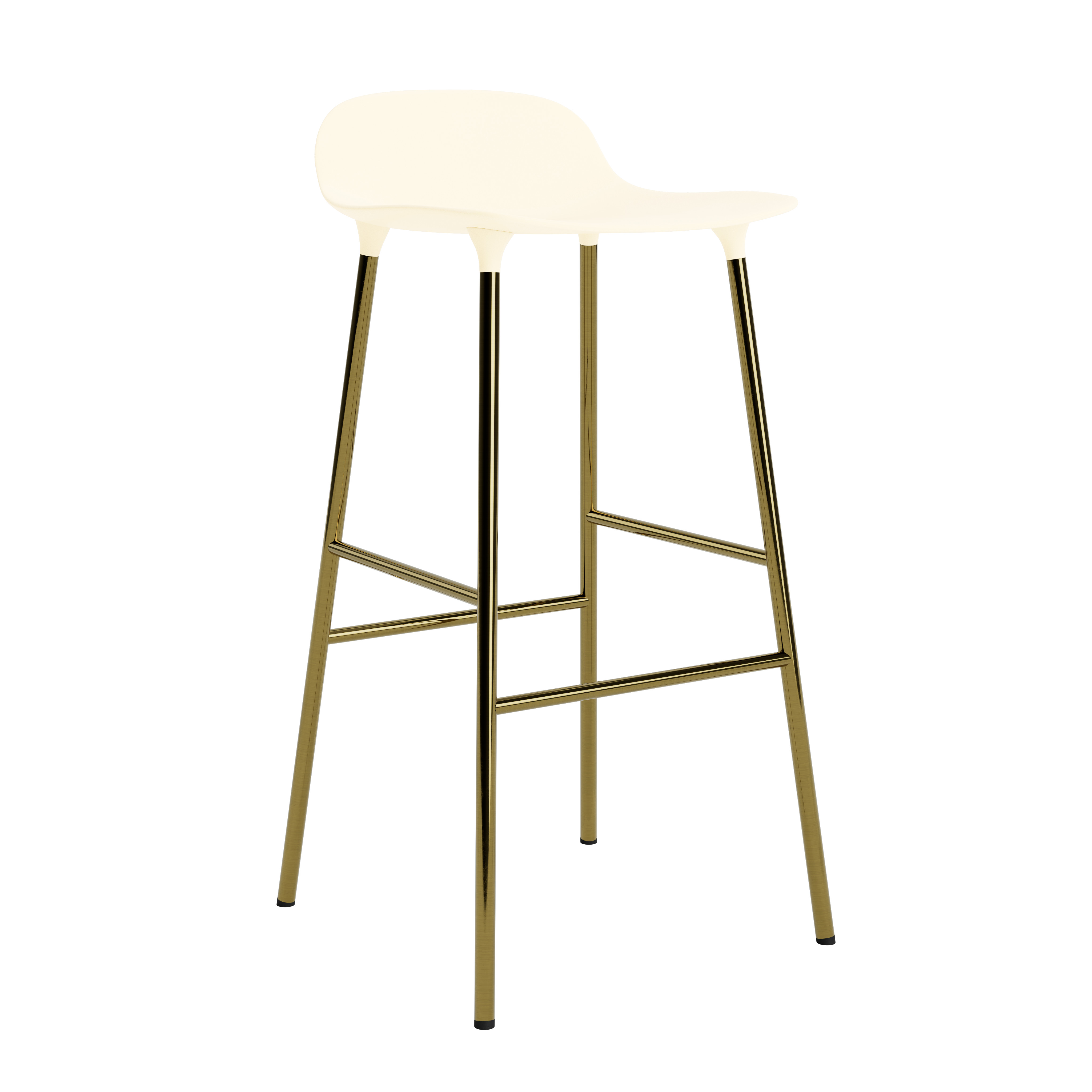Normann Copenhagen Form 75cm Barstool - Brass