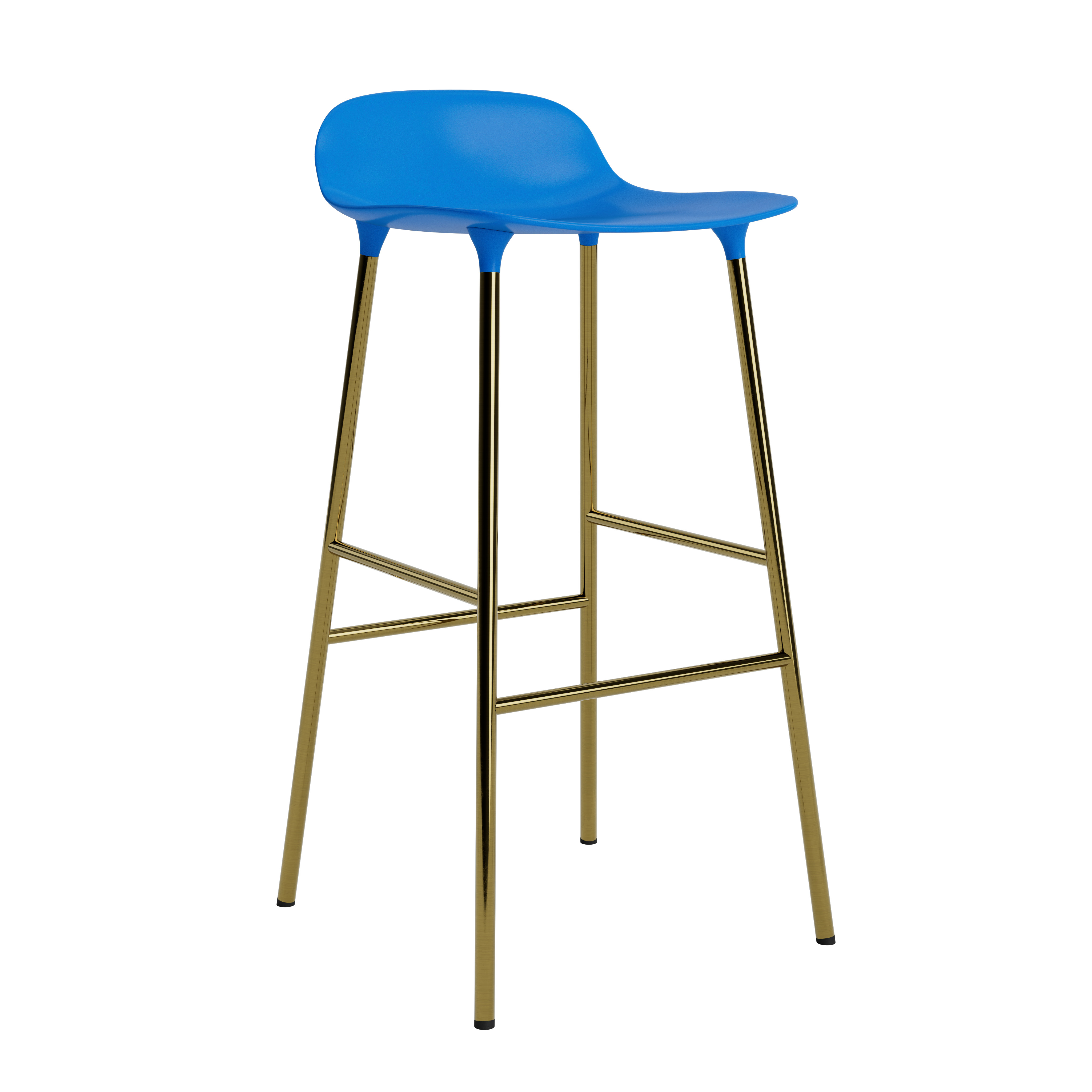 Normann Copenhagen Form 75cm Barstool - Brass