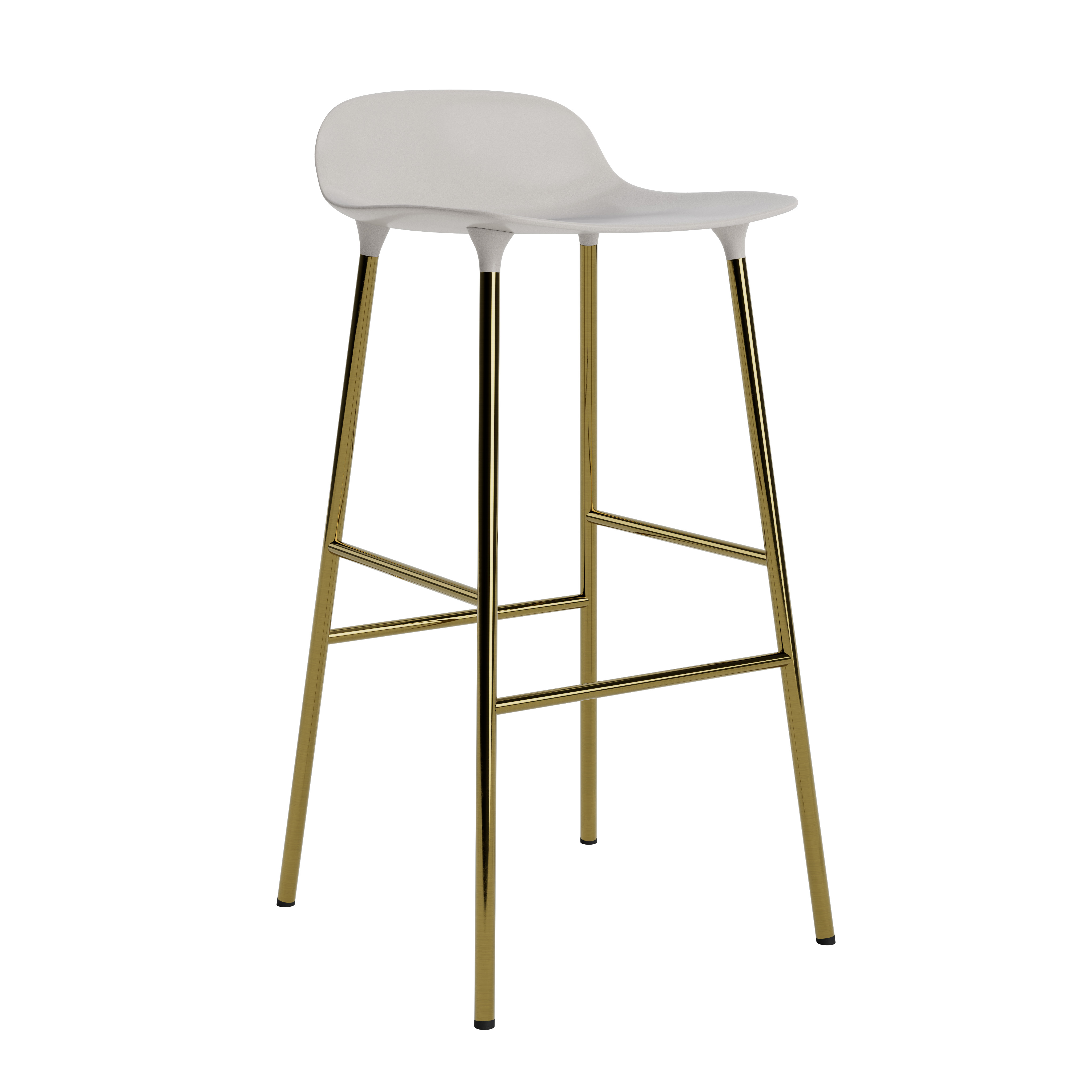 Normann Copenhagen Form 75cm Barstool - Brass