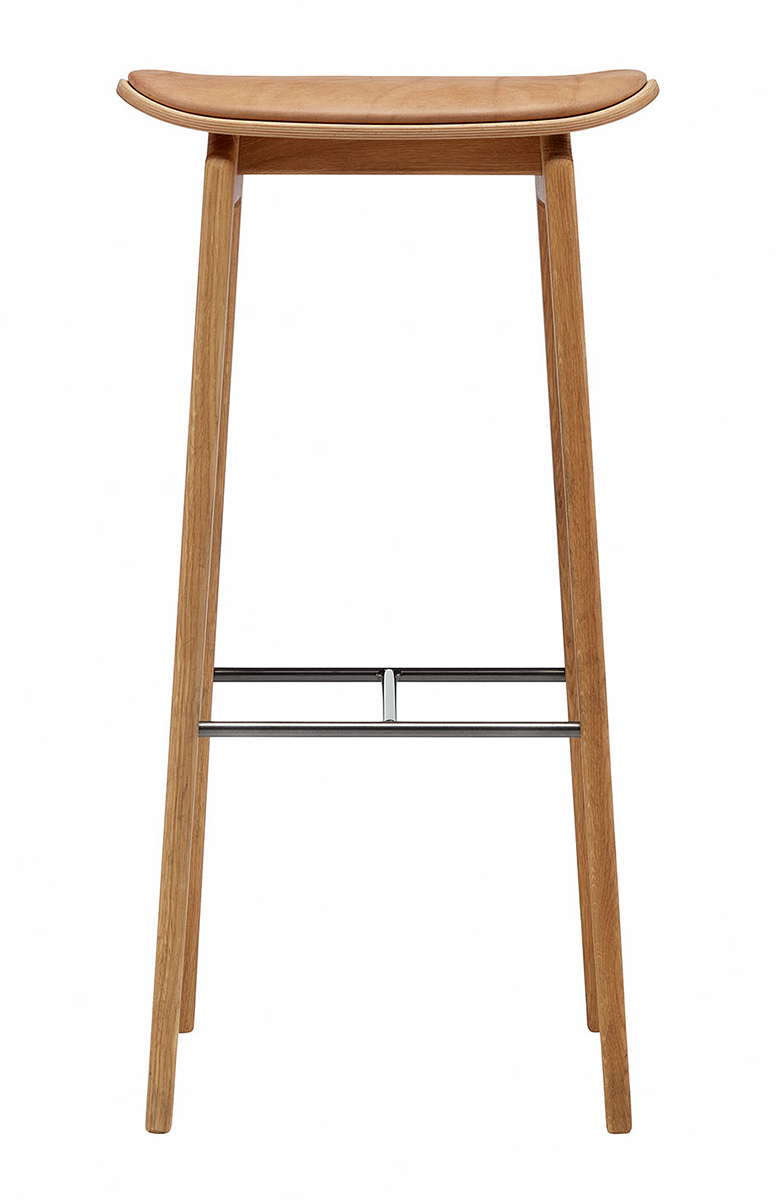 Norr11 NY11 Bar Stool - Dunes Leather