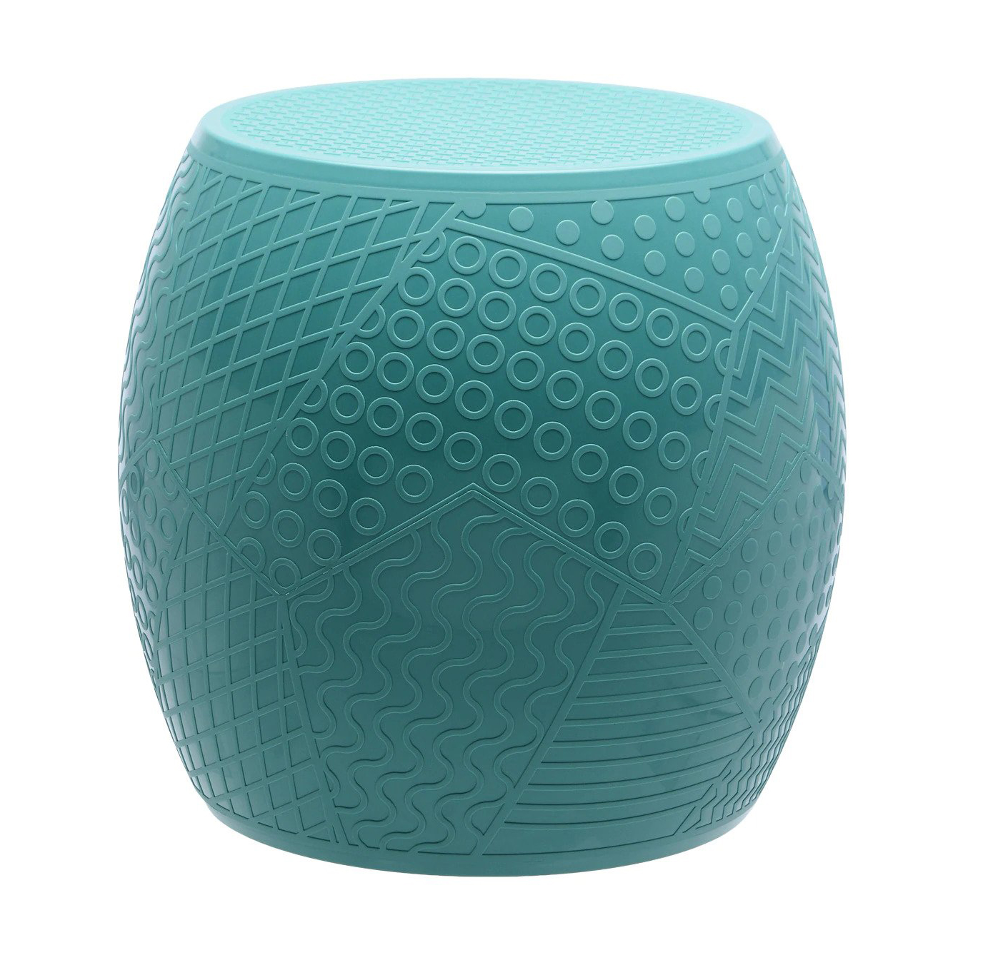 Kartell Roy Stool Petrol Green