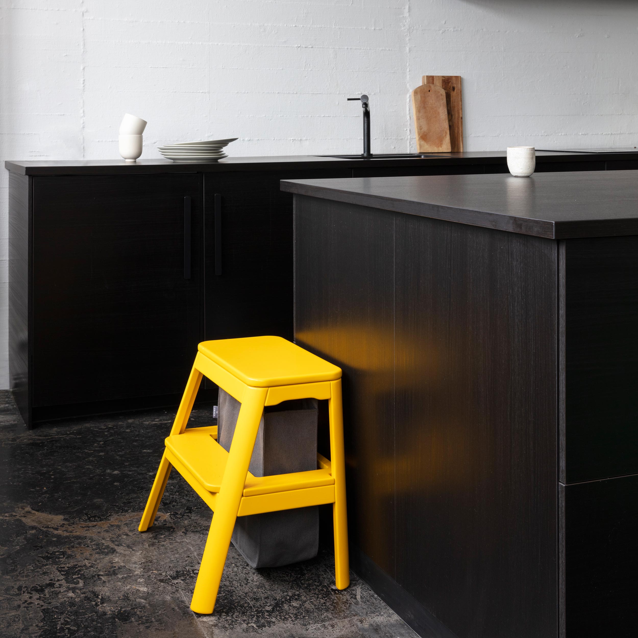 Umage Step It Up Stepping Stool - Lifestyle - Saffron Yellow