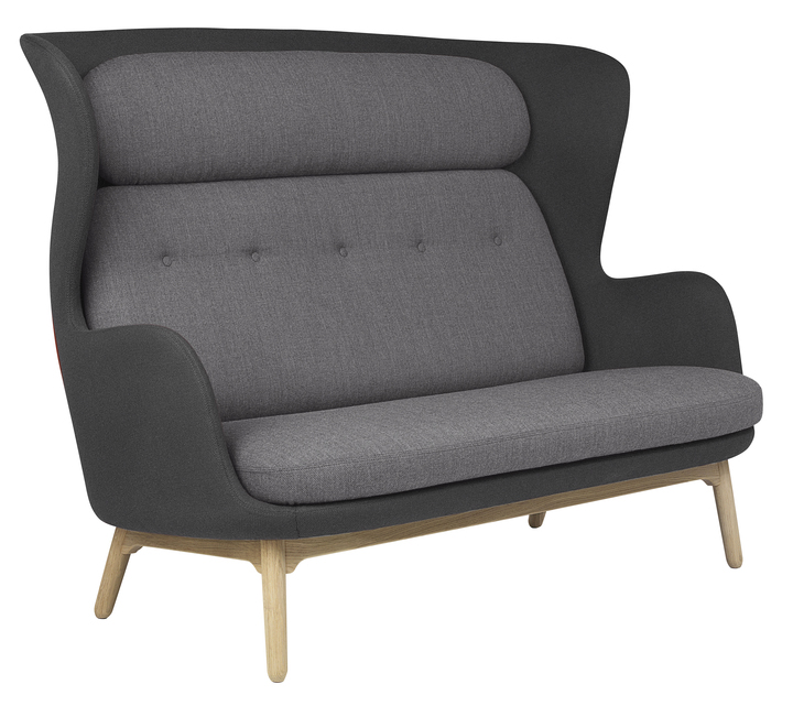 Fritz Hansen Ro 2 Seater Sofa - Christianshavn Fabric