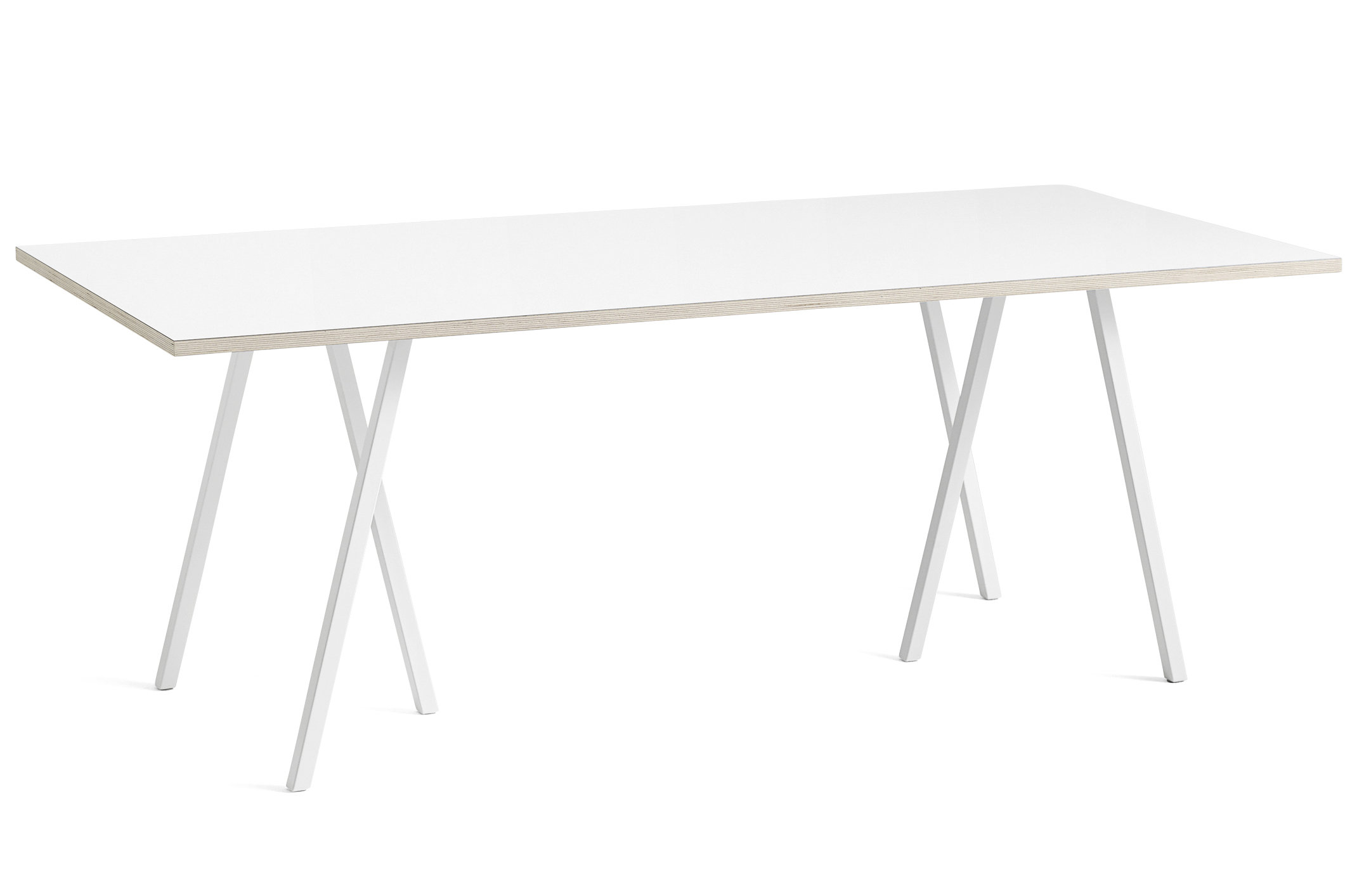 HAY Loop Stand Desk L2000 White