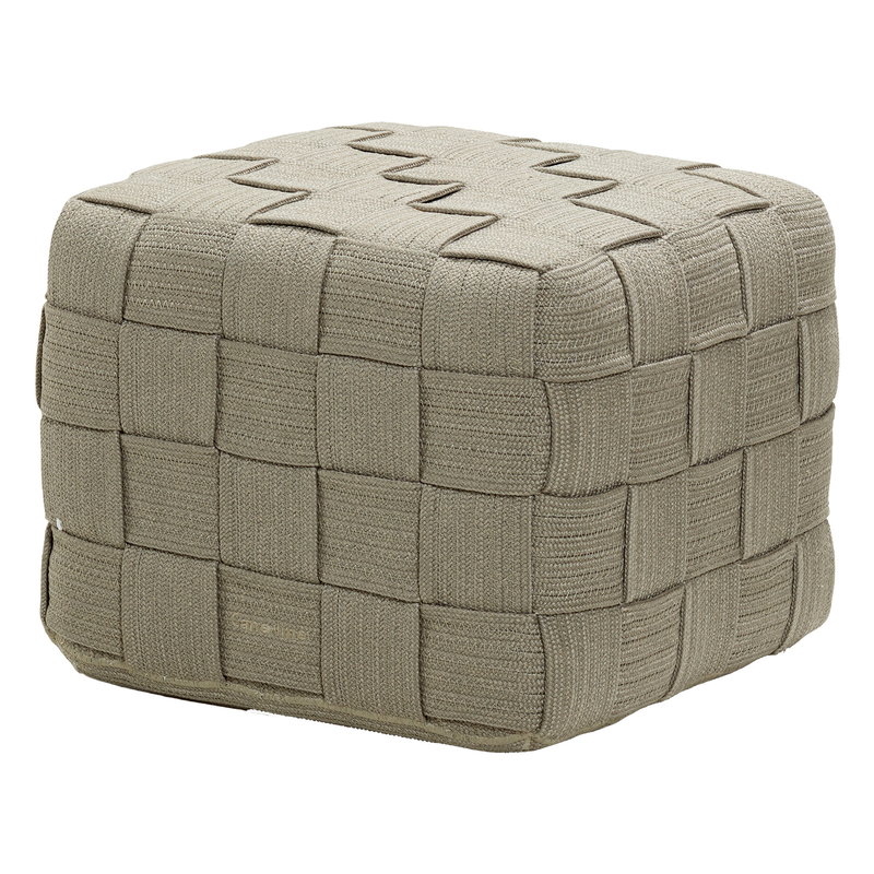 Grey shop cube footstool