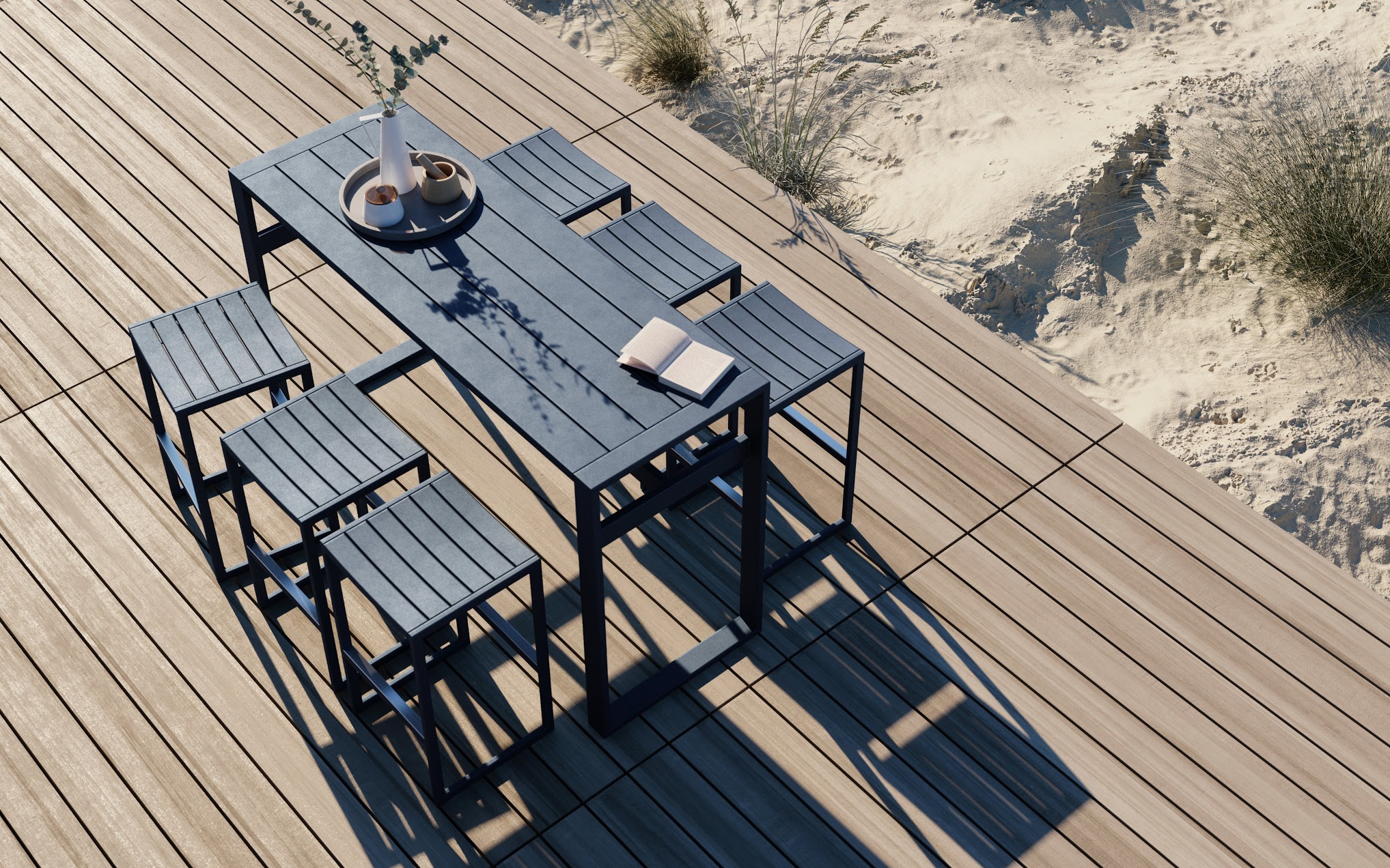 Case Eos Backless Bar Stool