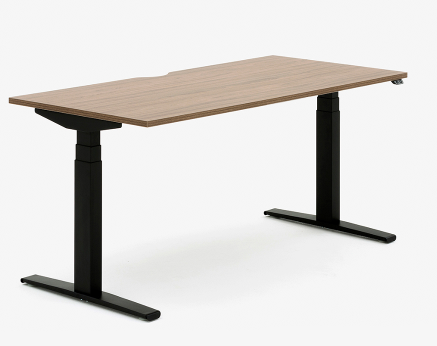 1600x800 Black/Walnut