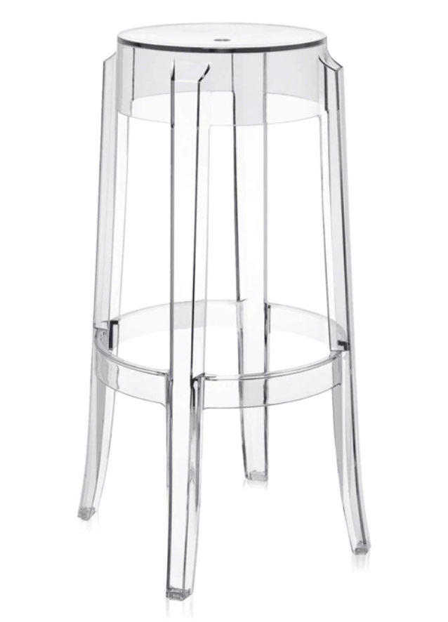 Kartell Charles Ghost Stool - Set of 2