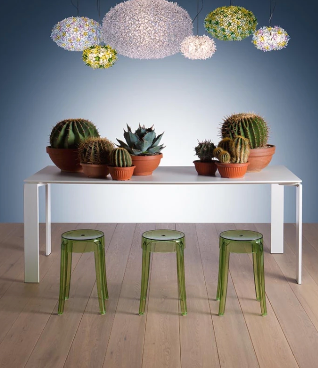 Kartell Charles Ghost Stool - Set of 2