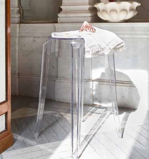 Kartell Charles Ghost Stool - Set of 2