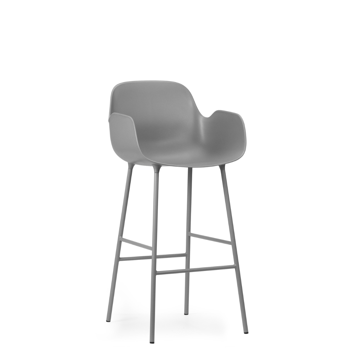 Normann Copenhagen Form Bar 75cm Armchair - Steel