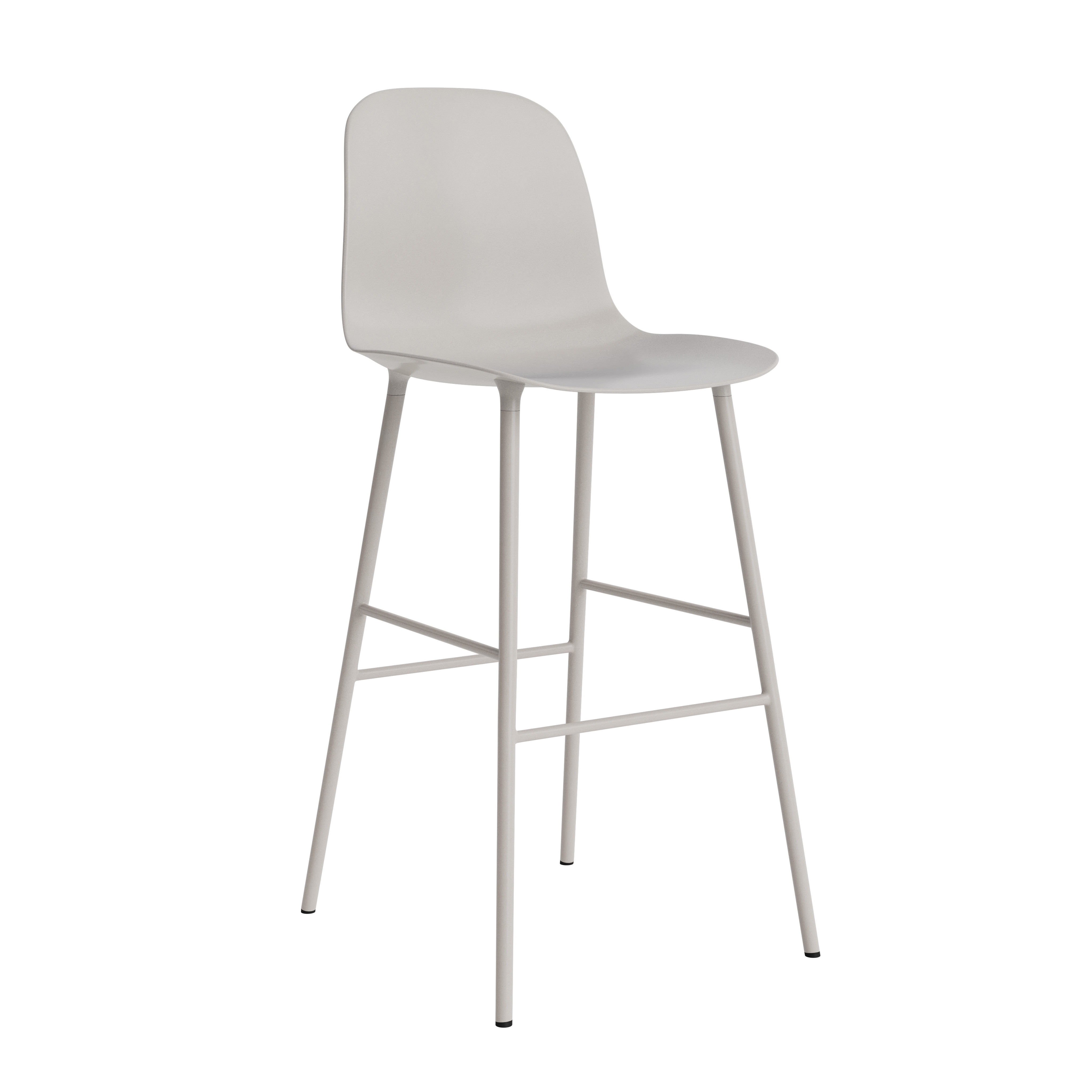 Normann Copenhagen Form 75cm Bar Chair - Steel
