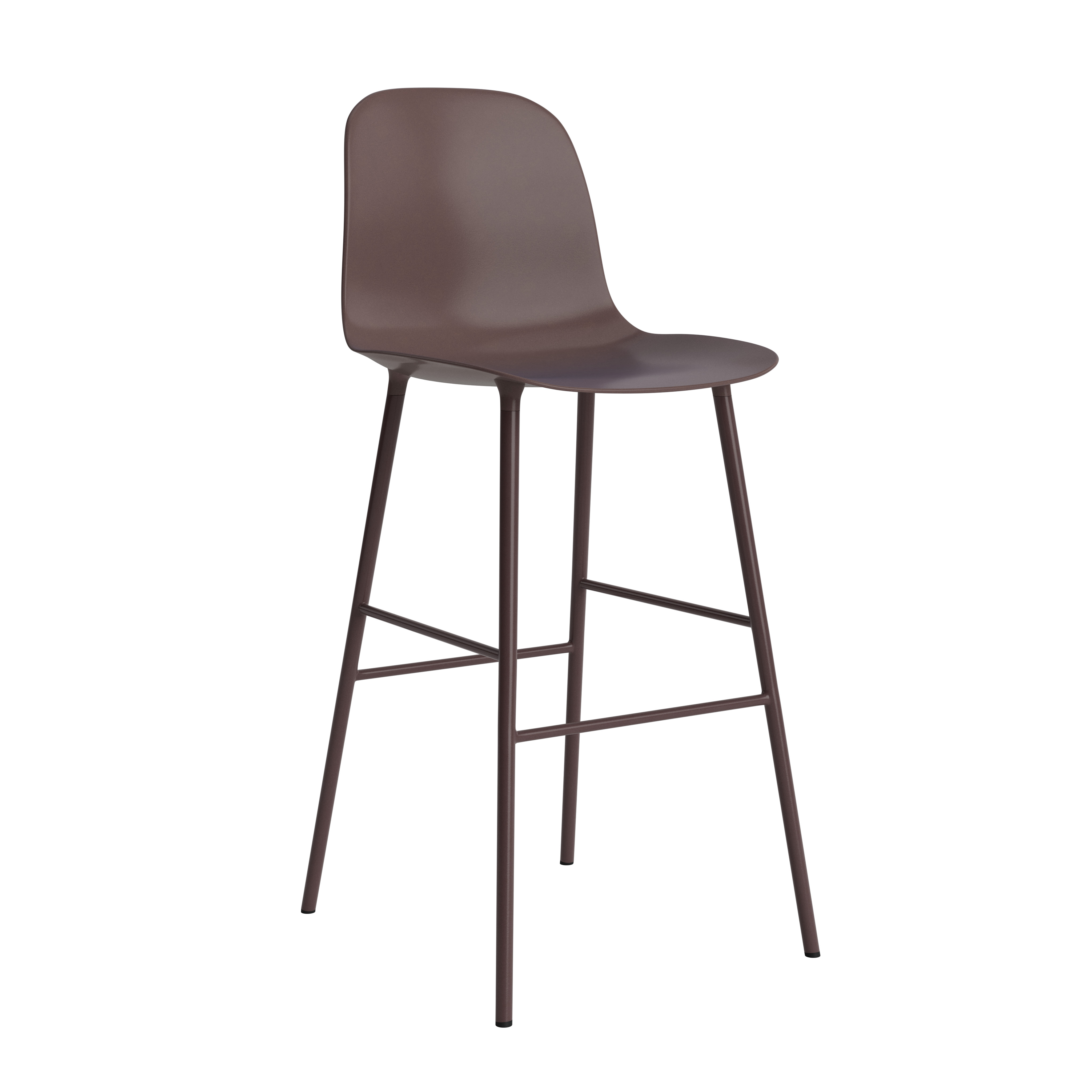 Normann Copenhagen Form 75cm Bar Chair - Steel