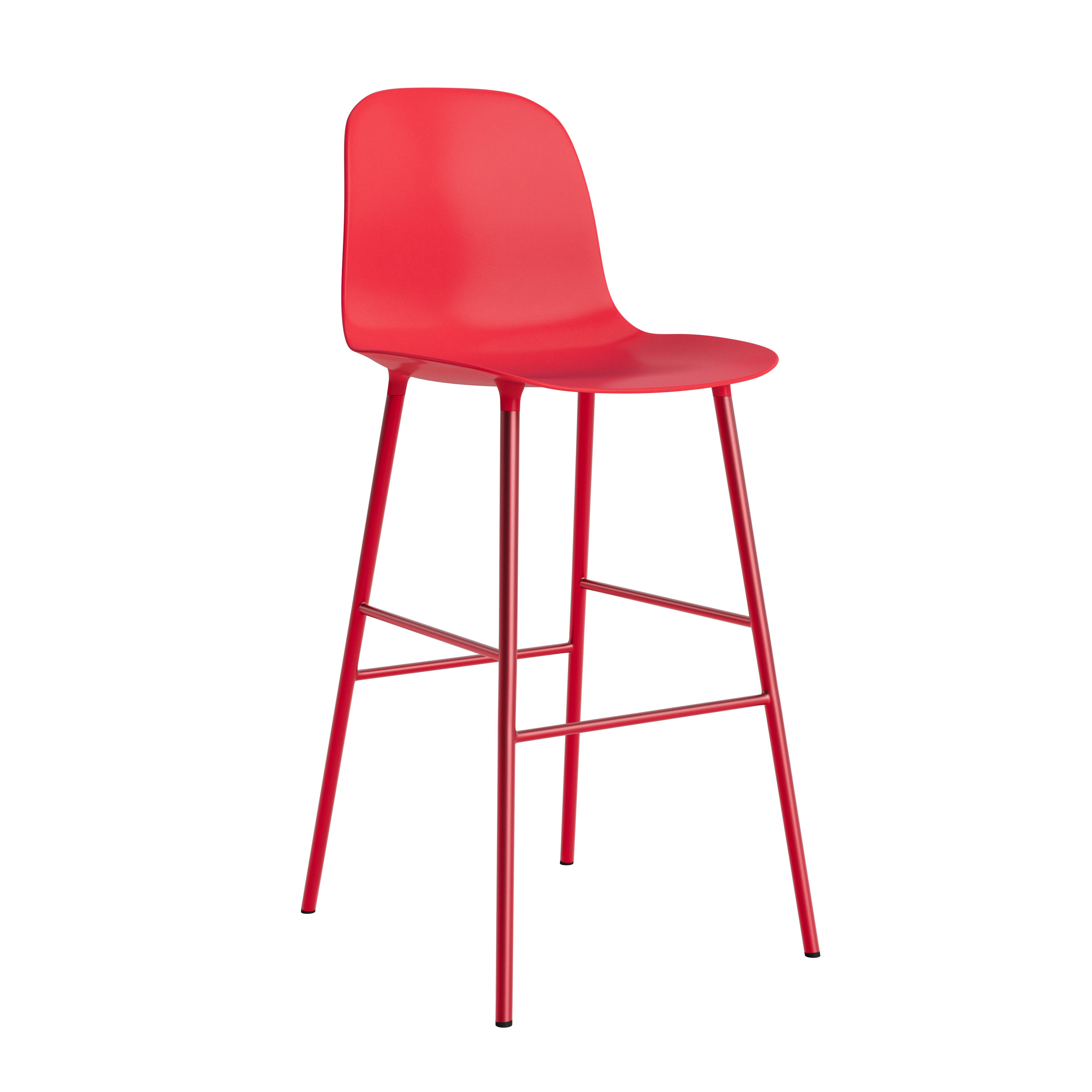 Normann Copenhagen Form 75cm Bar Chair - Steel