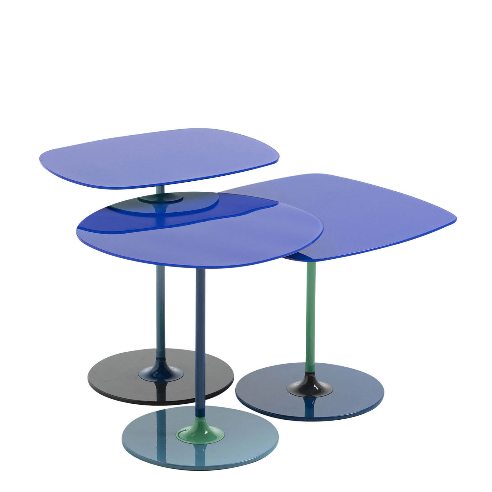 Kartell Thierry Table Blue Family