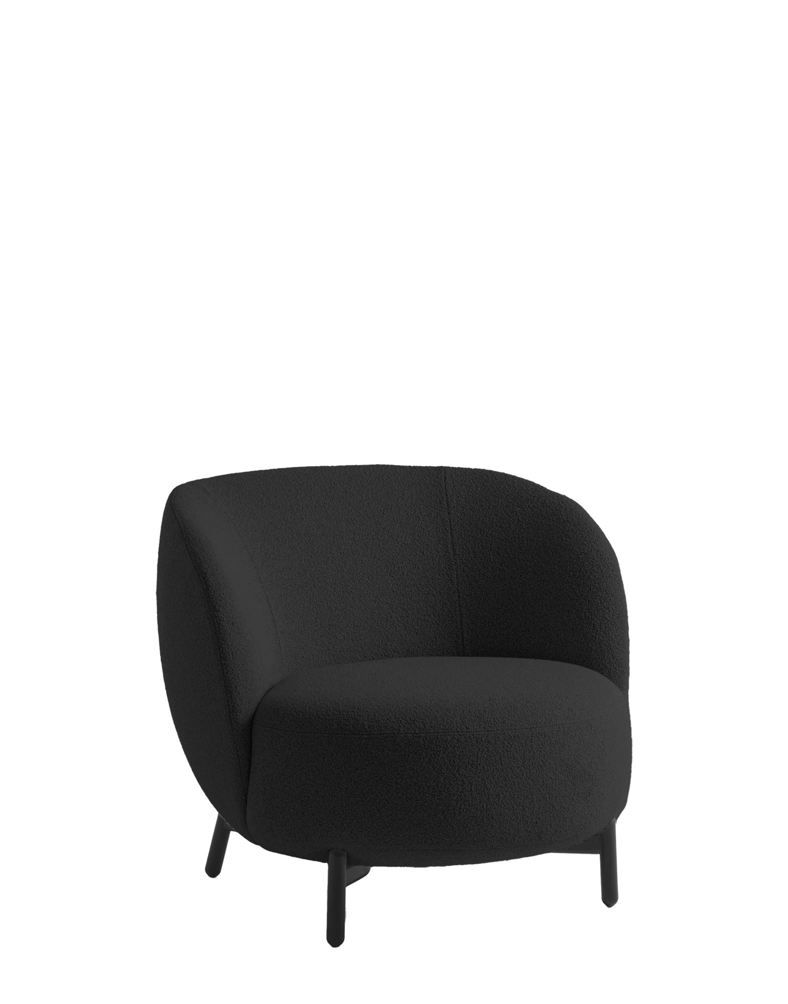 Kartell Lunam Lounge Armchair Grey