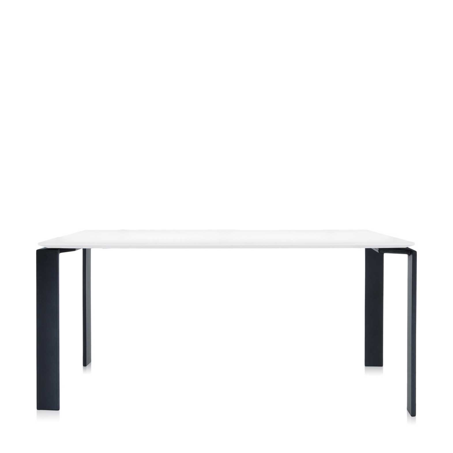 Kartell Four Table White/Black 158x79