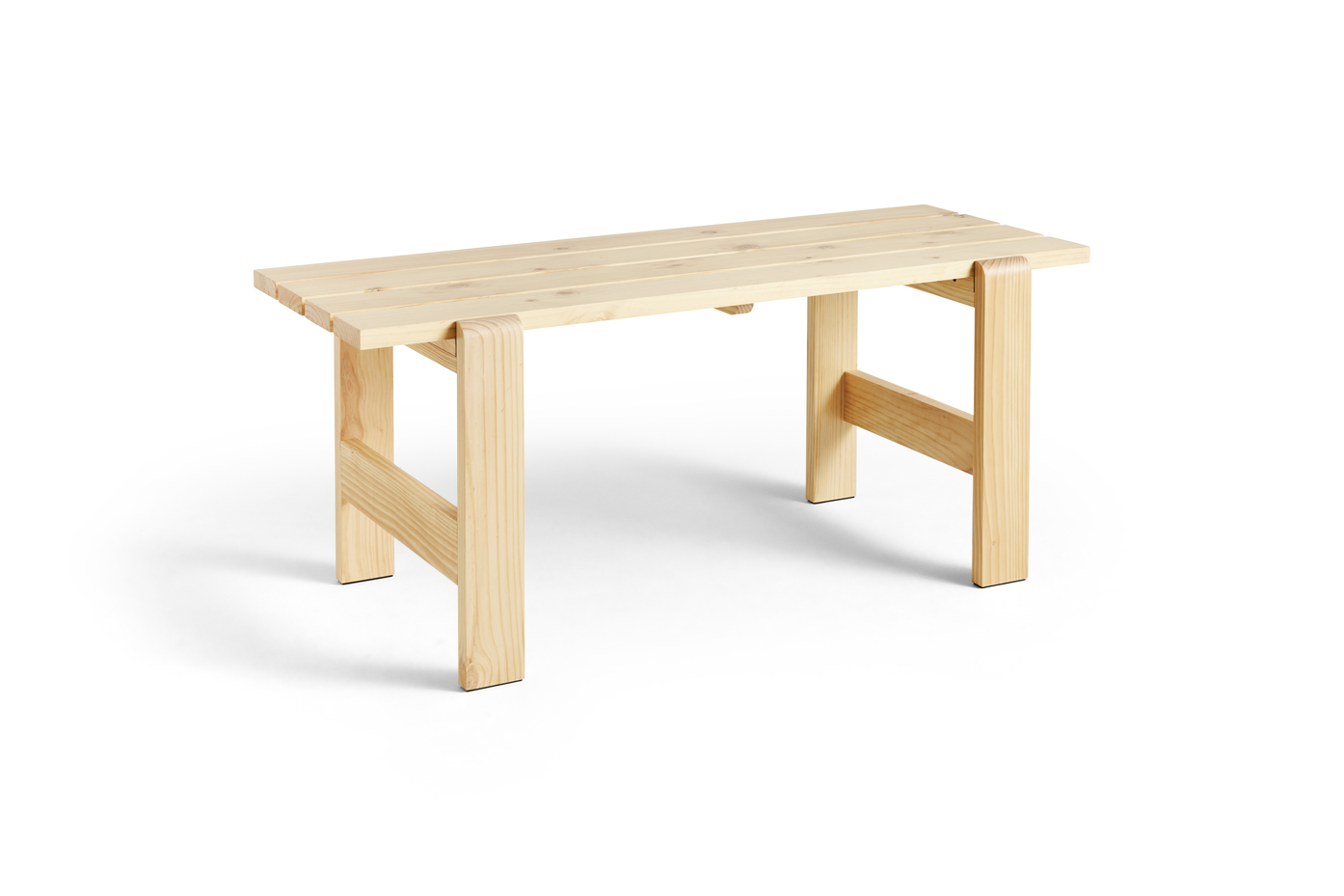 HAY Weekday Table Lacquered Pinewood L190 x W66 x H74cm