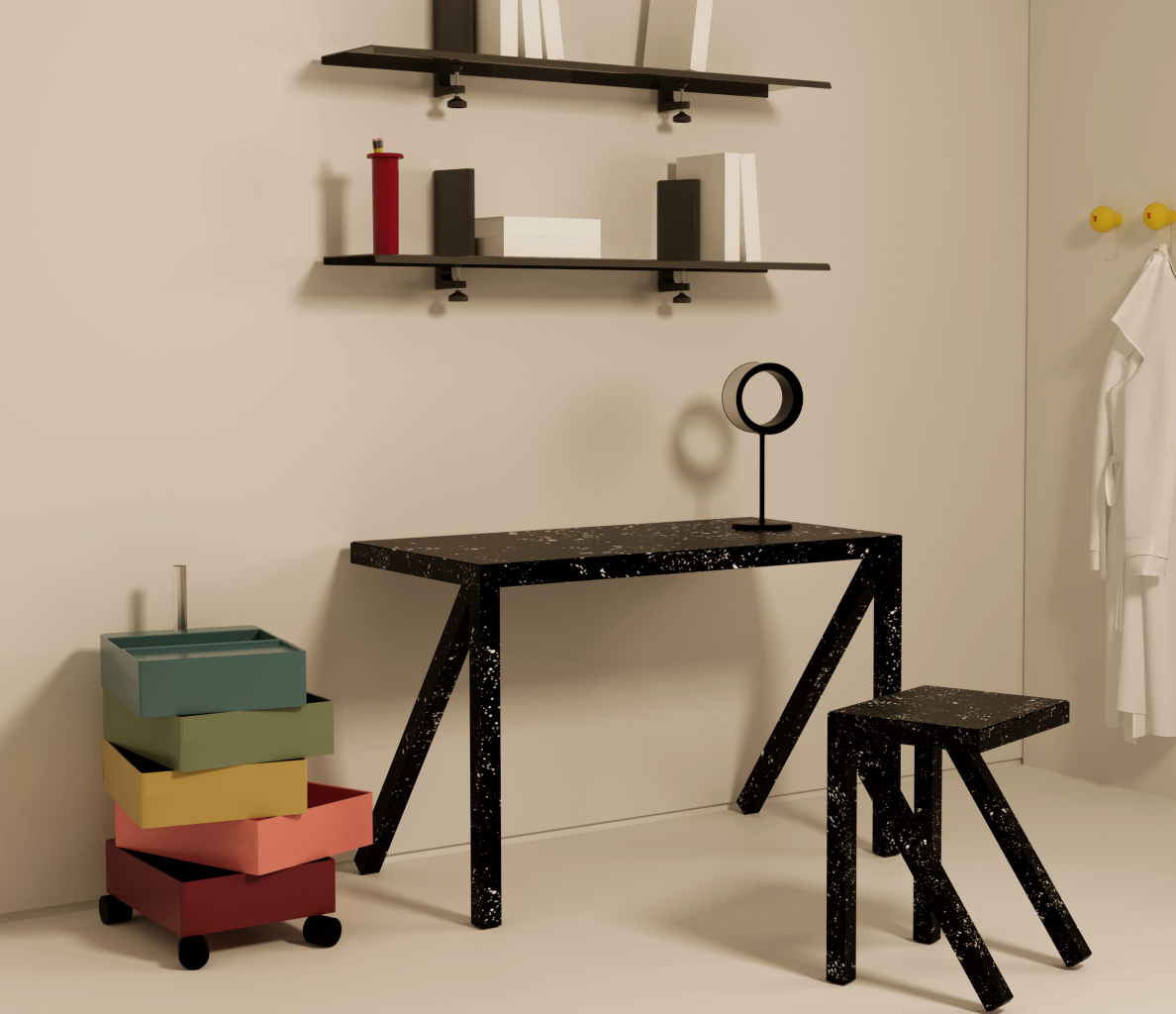 Magis 360° Multicolour Mobile Storage Container