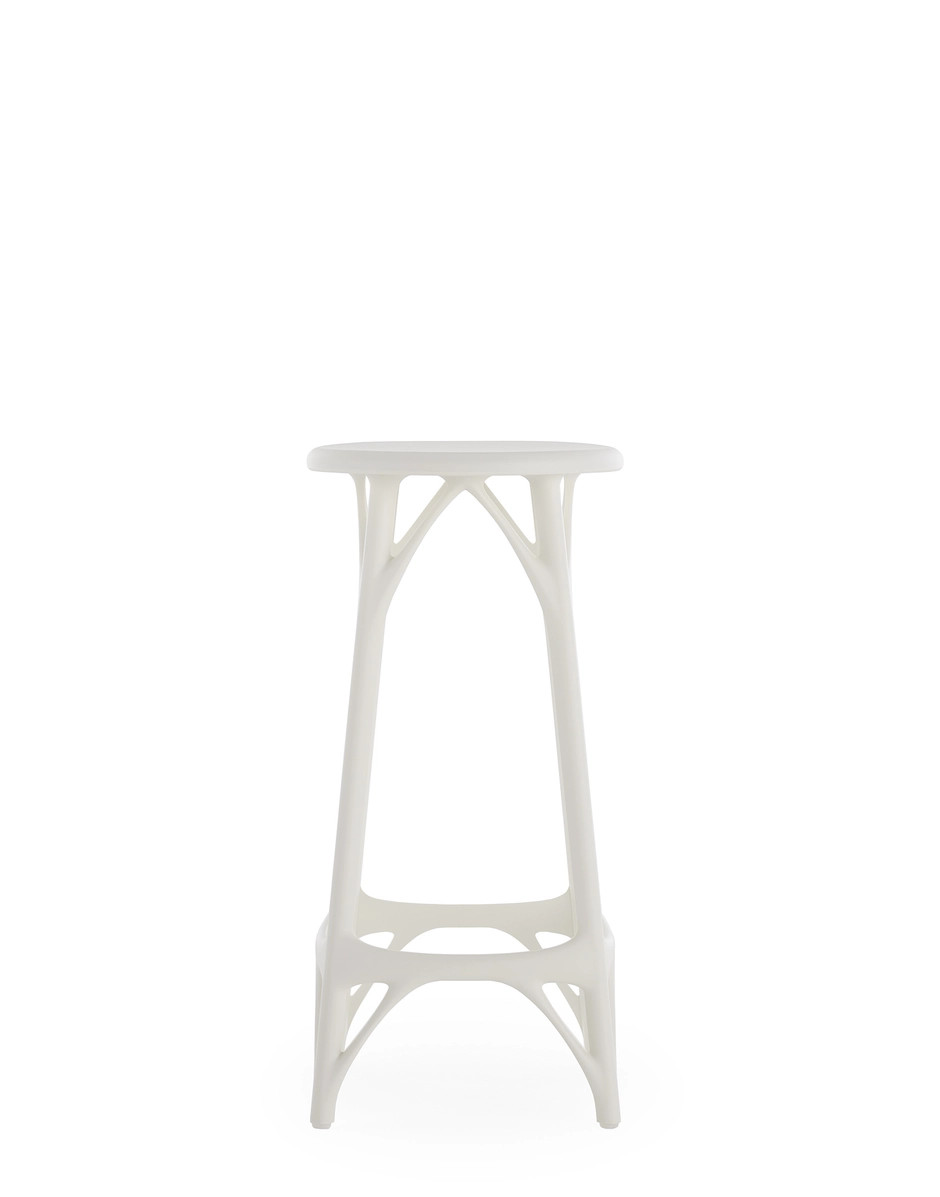 CLEARACE Kartell A.I. Stool - White