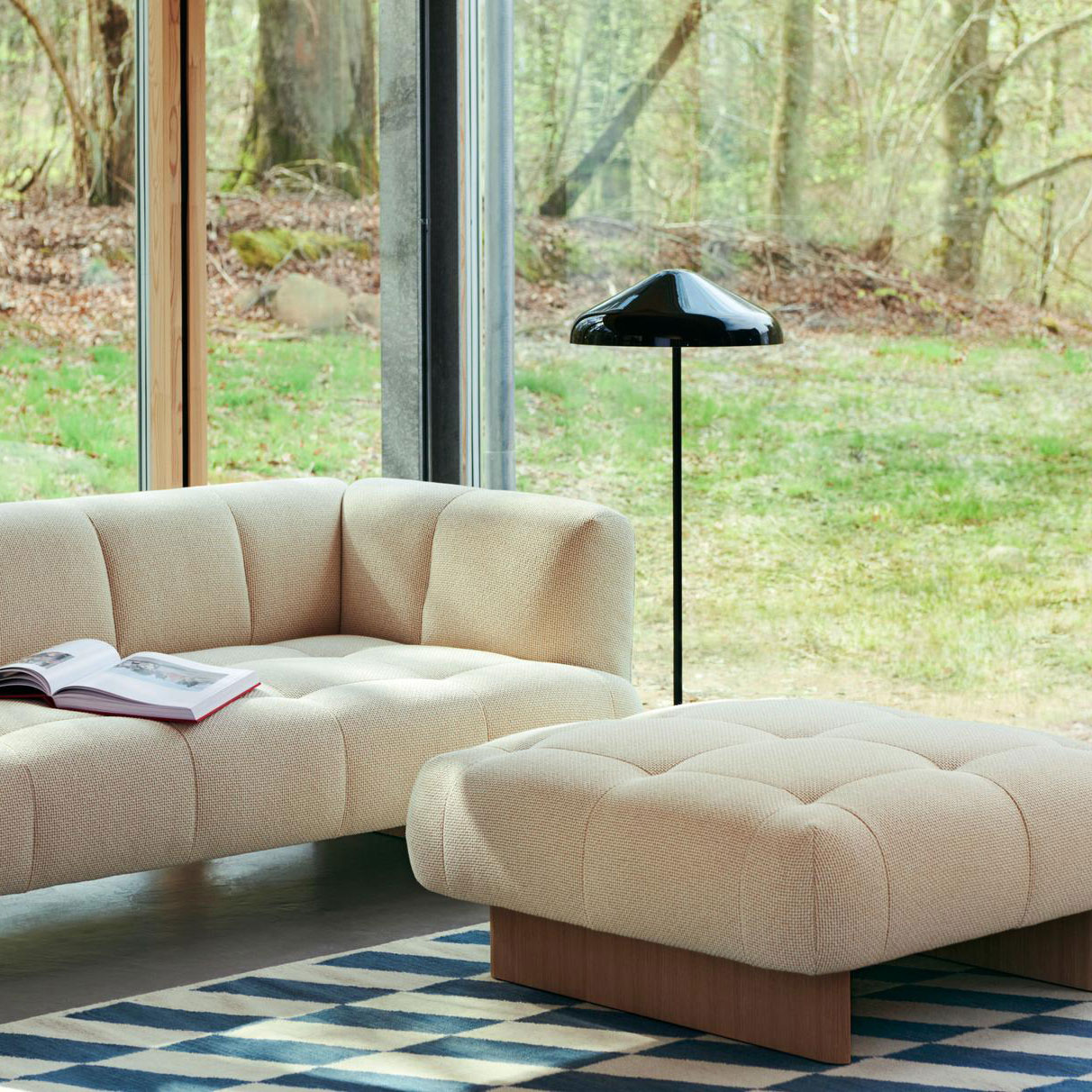 HAY Quilton Lift Ottoman