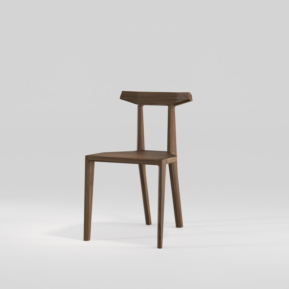 Wewood Orca chair in Walnut