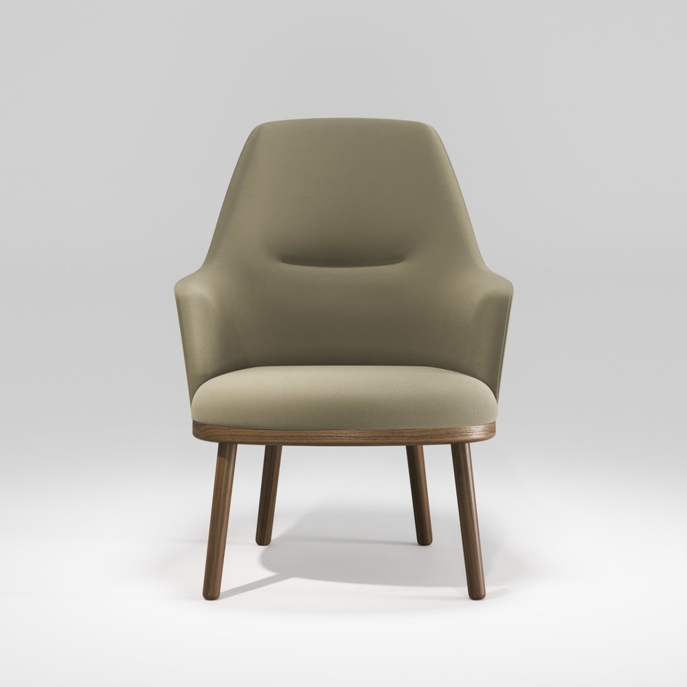 Sartor Lounge Chair Walnut