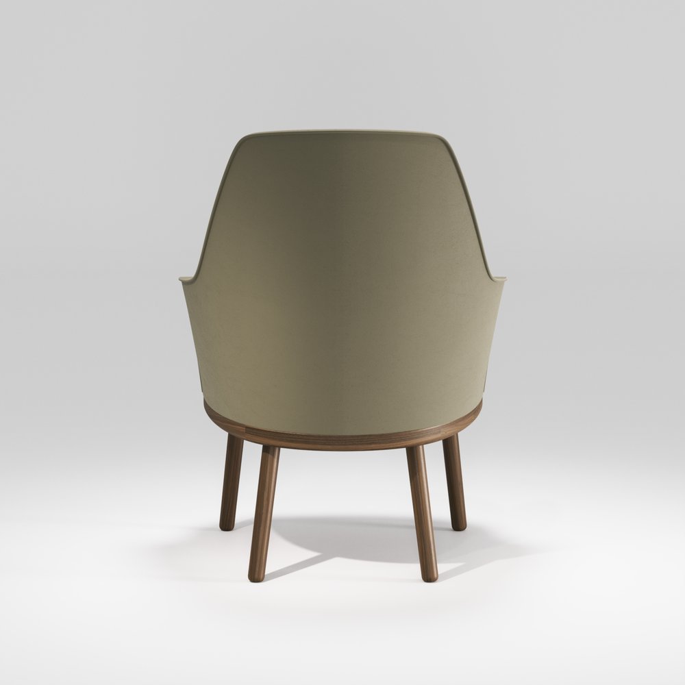 Sartor Lounge Chair Walnut