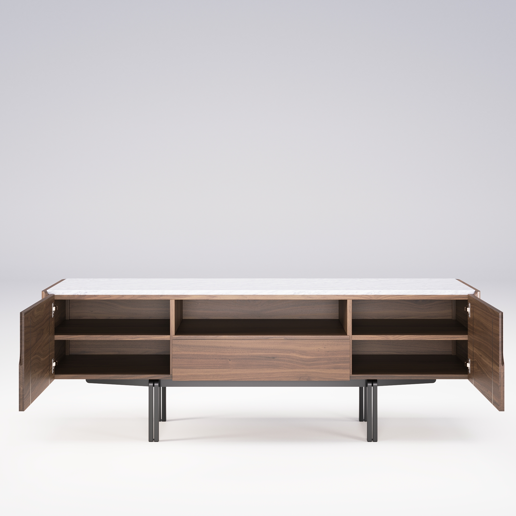 Wewood Panama Media Unit Walnut