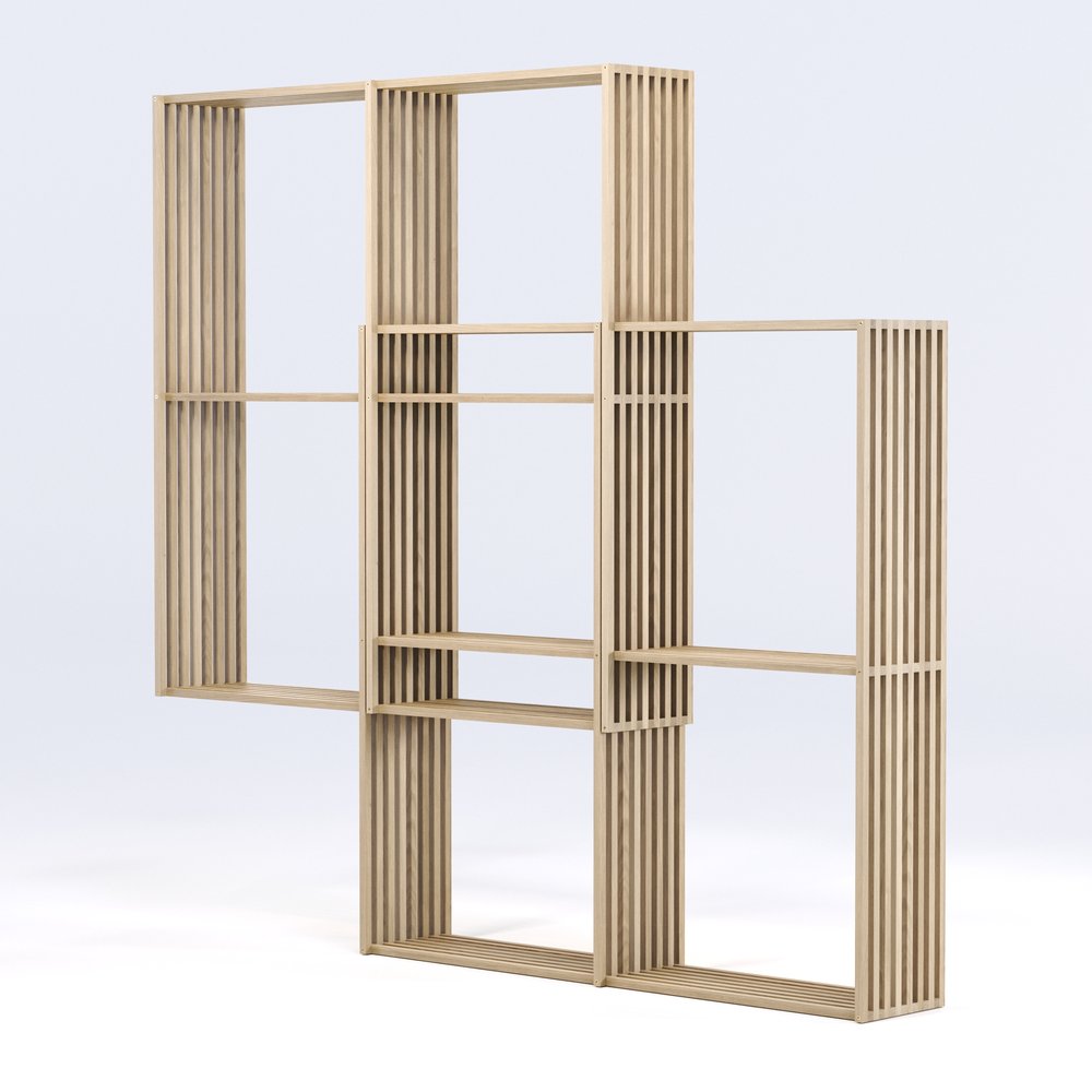 Wewood X2 Bookshelf Oak