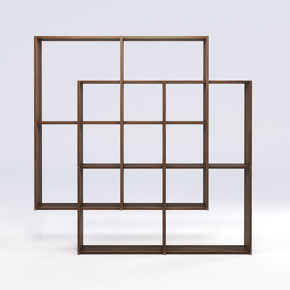 Wewood X2 Bookshelf Walnut